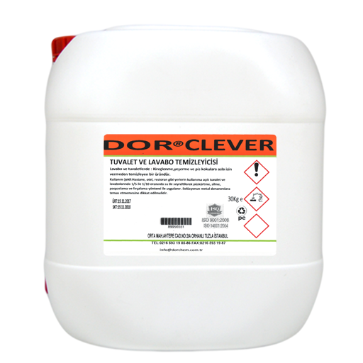 DOR CLEVER – Tuvalet Ve Banyo Temizleyici