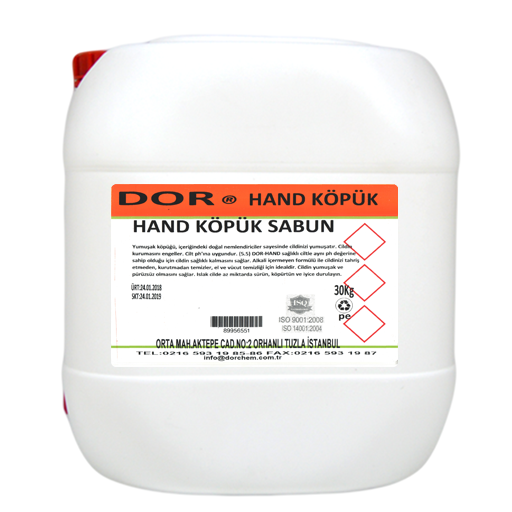 DOR HAND – Gliserinli Köpük El Sabunu