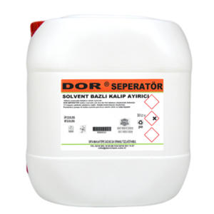DOR SEPARATÖR – Solvent Bazlı Kalıp Ayırıcı