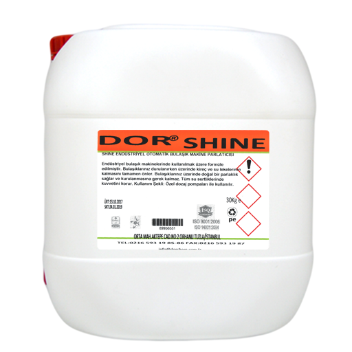 DOR SHINE – Otomatik Bulaşık Makinası Parlatıcısı