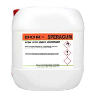 DOR SPERAGUM – Matbaalar İçin Merdane Temizlik Solventi